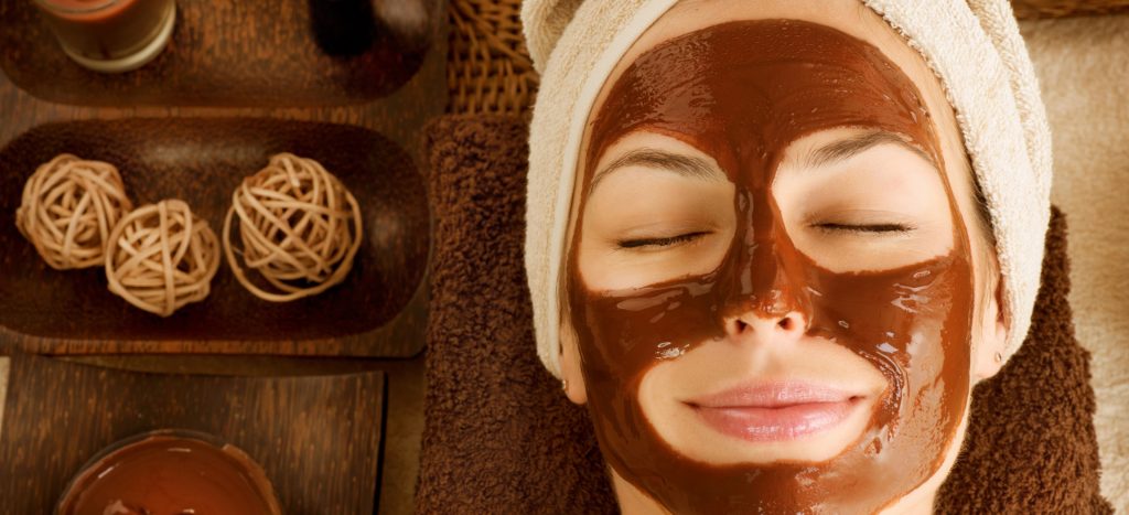 chocolate - provides nourishment to skin