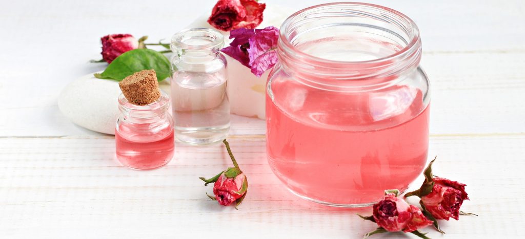 rose water - for cleansing & toning skin