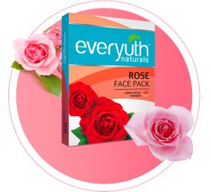 everyuth rose face pack for dull skin