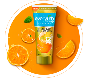 everyuth golden glow peel off mask