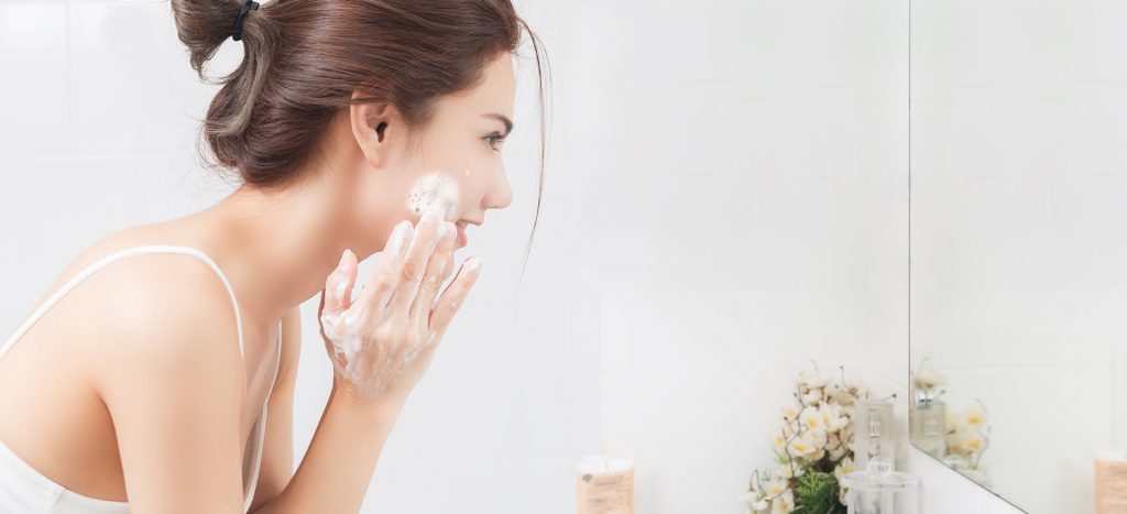 monsoon do's for skin - cleansing