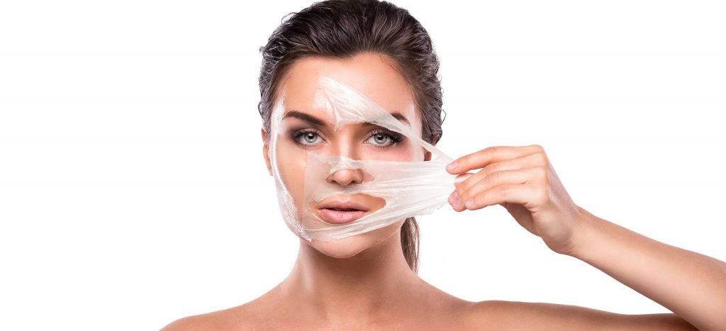 peel off mask - peels away dirt, germs and bacteria