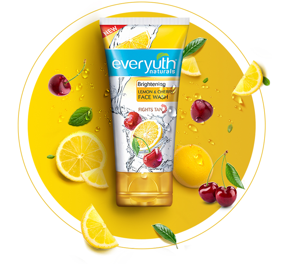 Everyuth Lemon Cherry Face wash