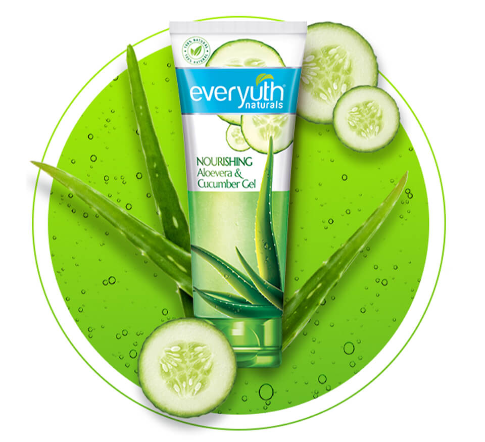 Aloevera Cucumber Gel for Acne