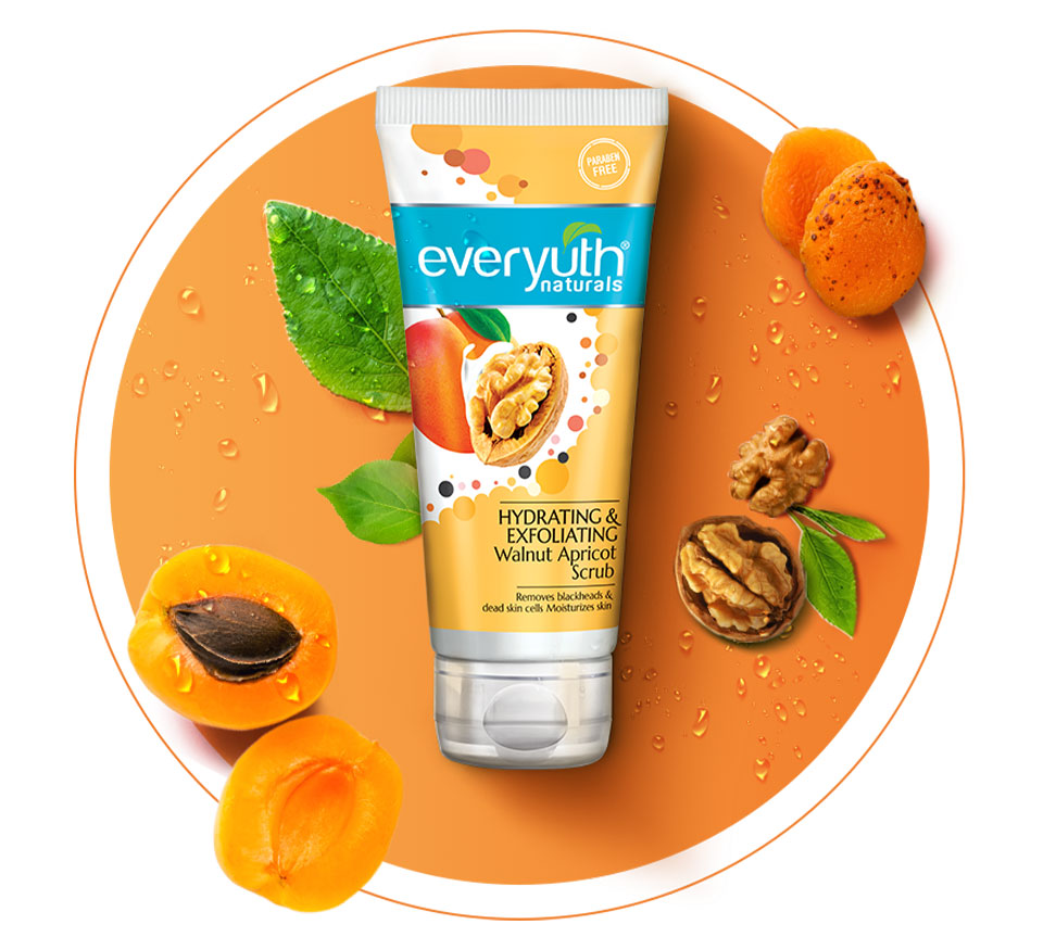 Hydrating & Exfoliating Walnut Apricot Scrub