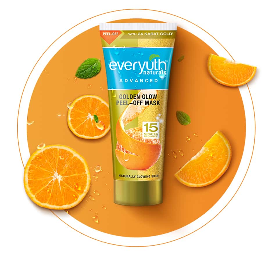 Everyuth Naturals Golden Glow Peel Off Mask