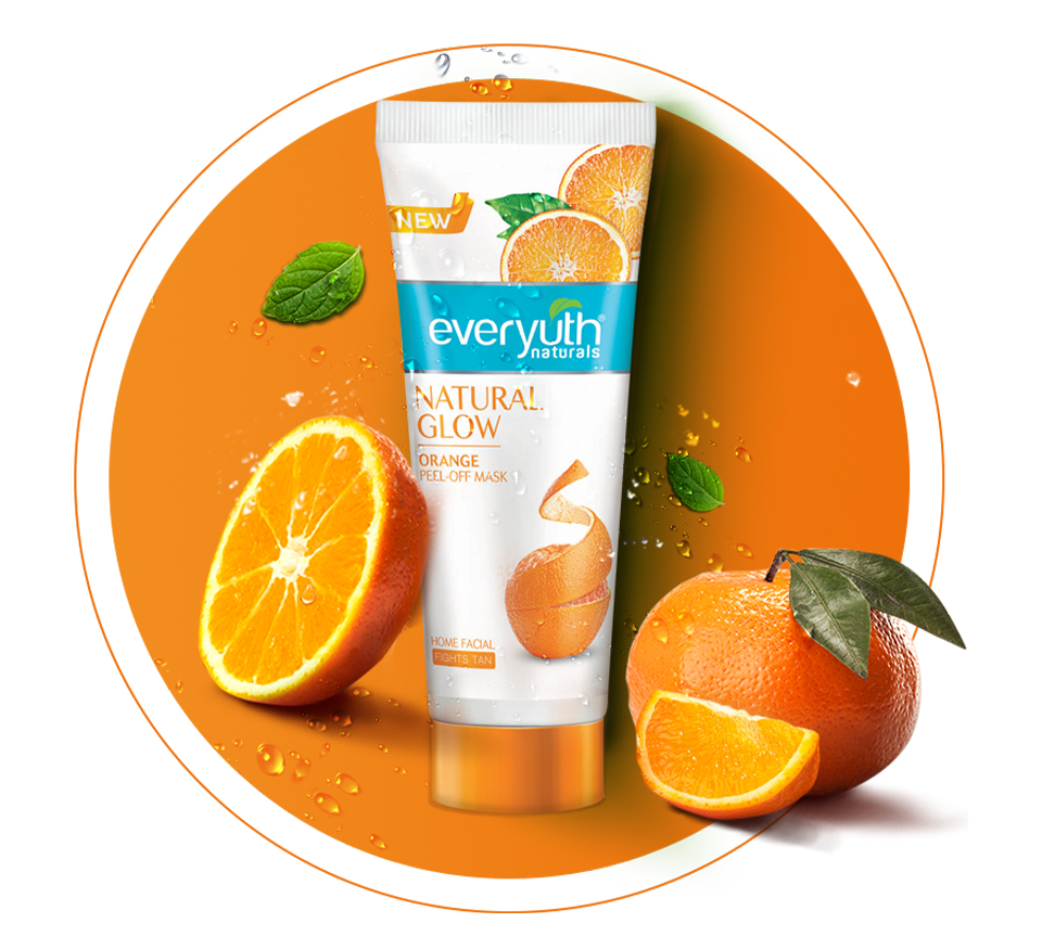 Everyuth Naturals Orange Peel Off Mask