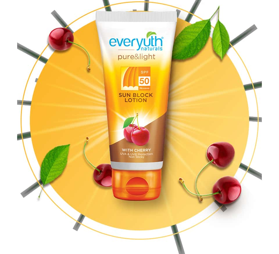 Everyuth Naturals Sun Block Lotion SPF 50