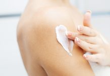 Ace Skin Moisturization Like A Pro With Everyuth’s Nourishing Body Lotion Range Women applying body lotion for moisturization