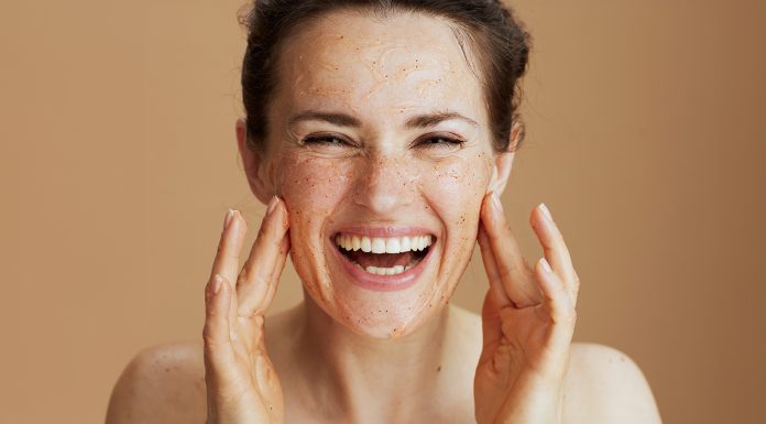 5-Step Skincare Routine for Dry Skin face scrub