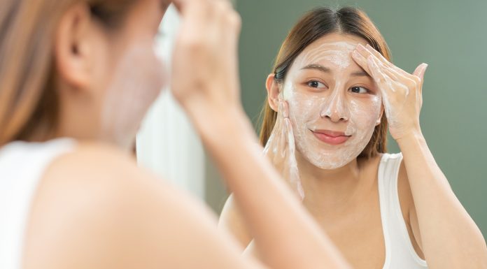 Everything you need to know about the Face Scrub Women Applying Face Scrub