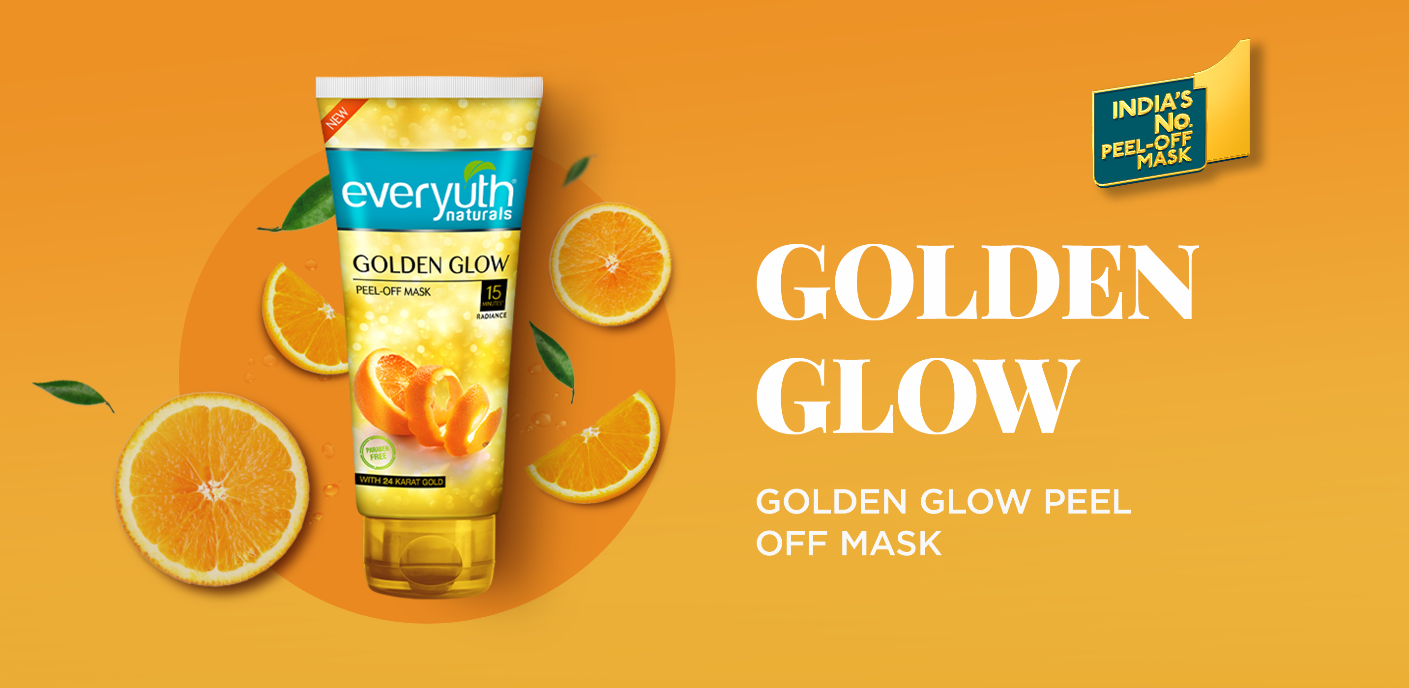Golden Glow Peel Off Mask
